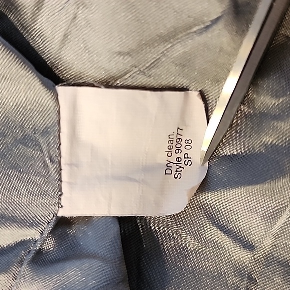 J. Crew Fiona Refined Canvas Navy Blue Jacket 3/4 Sleeve Size 6 - Picture 14 of 14